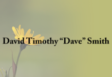 Obituary: David Timothy “Dave” Smith