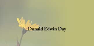 Obituary: Donald Edwin Day