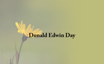 Obituary: Donald Edwin Day