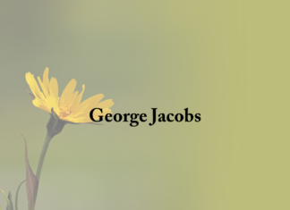 Obituary: George Jacobs