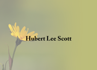 Obituary: Hubert Lee Scott