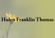 Obituary: Hulen Franklin Thomas