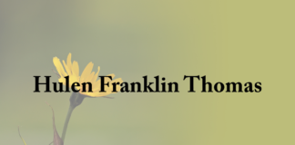 Obituary: Hulen Franklin Thomas