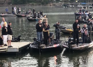 MLF Bass Pro Tour Stage 5 on Smith Lake officially underway