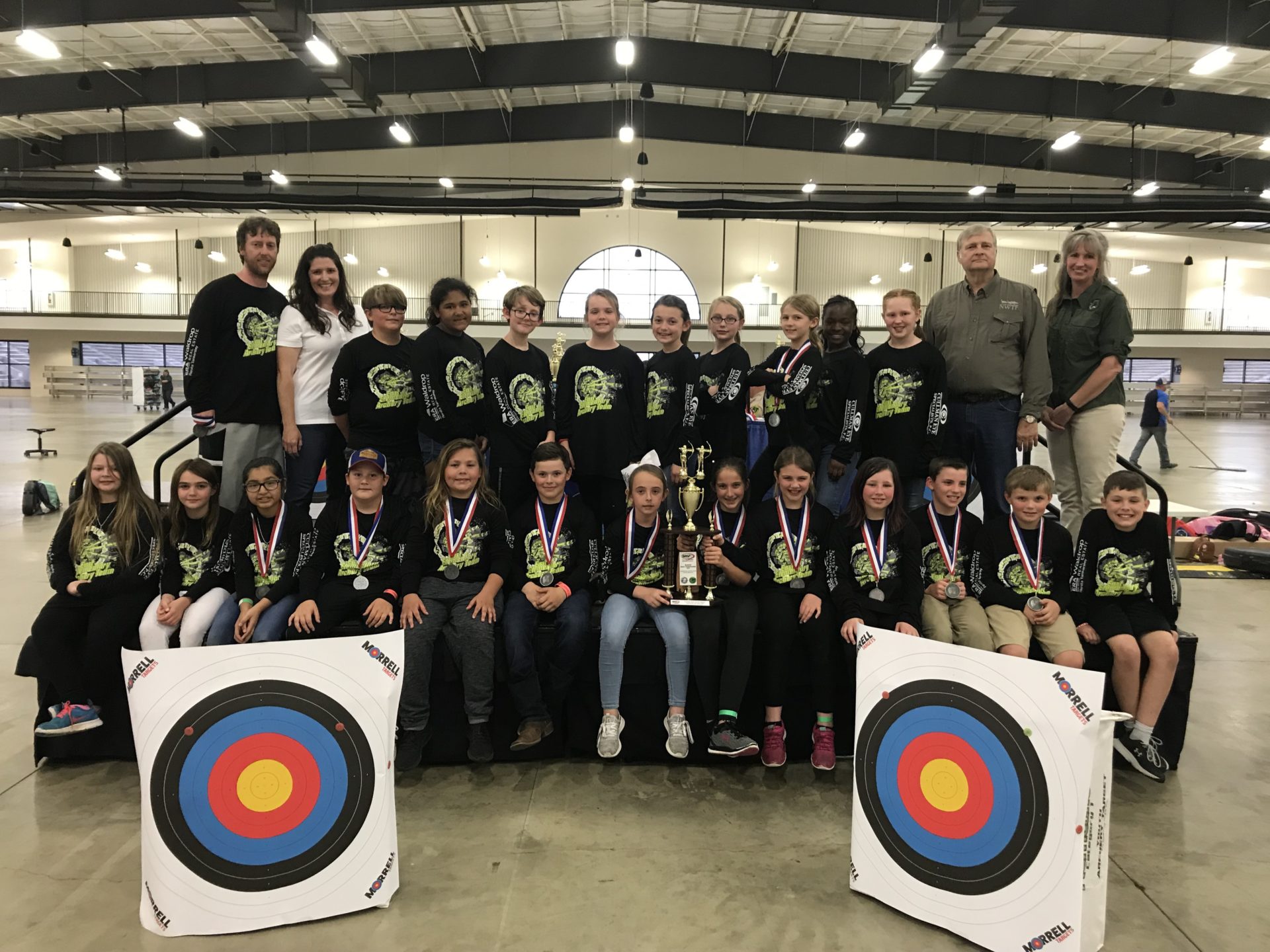 ARCHERY Vinemont Middle, Vinemont Elementary win 2019 Alabama State