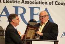 Grady Smith honored with 2019 AREA Eminent Service Award