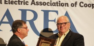 Grady Smith honored with 2019 AREA Eminent Service Award