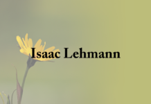 Obituary: Isaac Lehmann