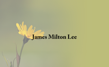 Obituary: James Milton Lee