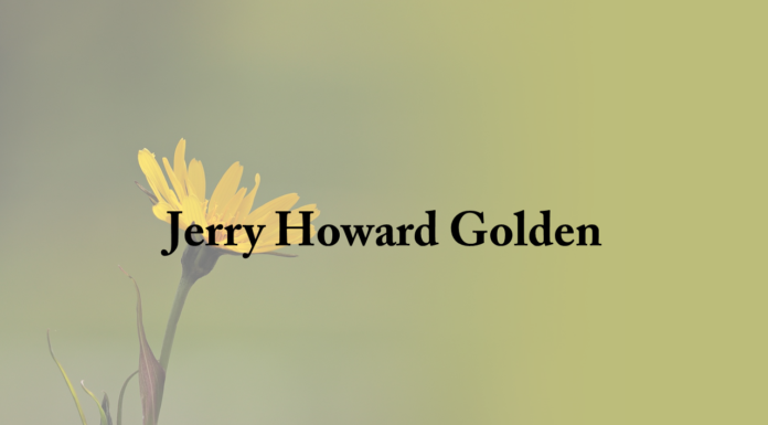 Obituary: Jerry Howard Golden