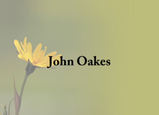 Obituary: John Oakes