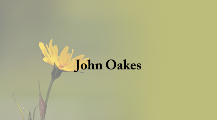 Obituary: John Oakes
