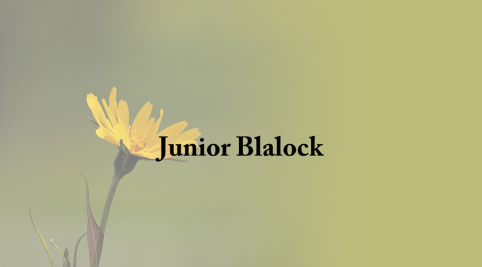 Obituary: Junior Blalock