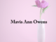 Obituary: Mavis Ann Owens