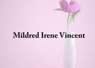 Obituary: Mildred Irene Vincent