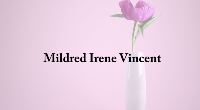 Obituary: Mildred Irene Vincent