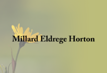 Obituary: Millard Eldrege Horton