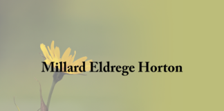Obituary: Millard Eldrege Horton