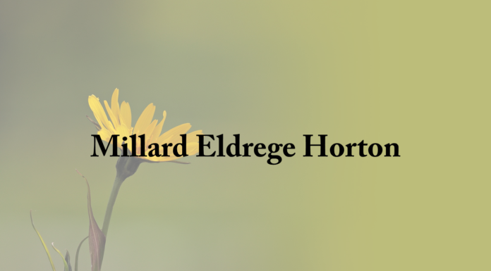 Obituary: Millard Eldrege Horton