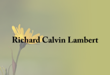 Obituary: Richard Calvin Lambert
