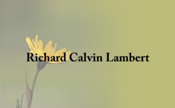 Obituary: Richard Calvin Lambert