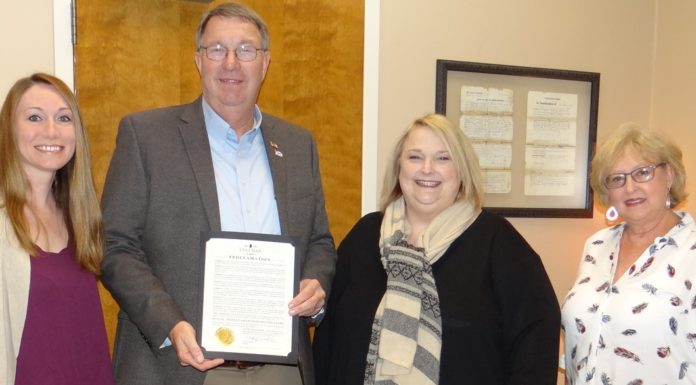 Jacobs proclaims April Sexual Assault Awareness Month in Cullman