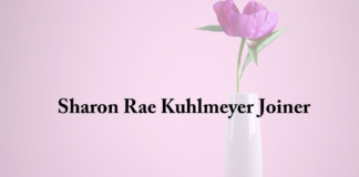 Obituary: Sharon Rae Kuhlmeyer Joiner