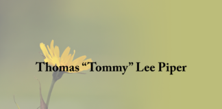 Obituary: Thomas “Tommy” Lee Piper