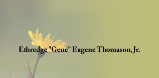 Ethredge “Gene” Eugene Thomason, Jr.