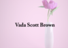 Obituary: Vada Scott Brown