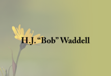 Obituary: H.J. “Bob” Waddell
