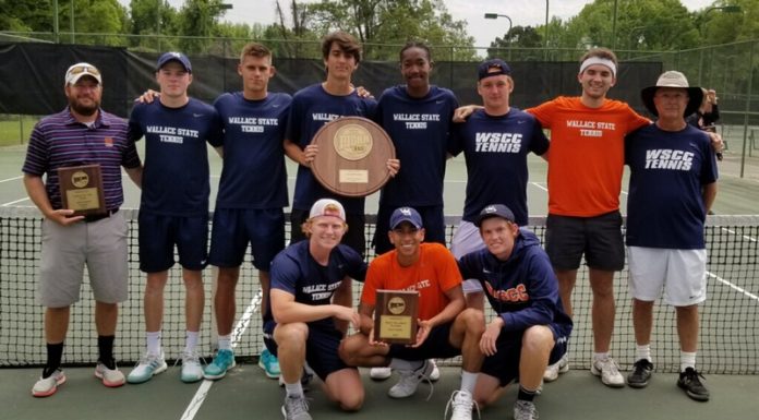 WSCC ATHLETICS: Wallace State’s men’s tennis team wins 2nd ACCC title in 3 seasons; women’s tennis finishes ACCC runner-up