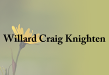 Obituary: Willard Craig Knighten