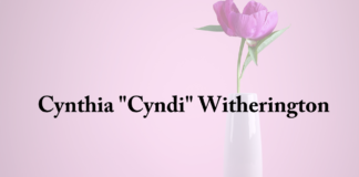 Obituary: Cynthia “Cyndi” Witherington