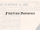 Files from Yesteryear: 1932, 1933