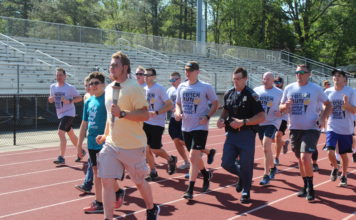 ‘We are the guardians of acceptance and inclusion’: Community Torch Run kicks of this year’s Cullman Area Special Needs Track & Field Day