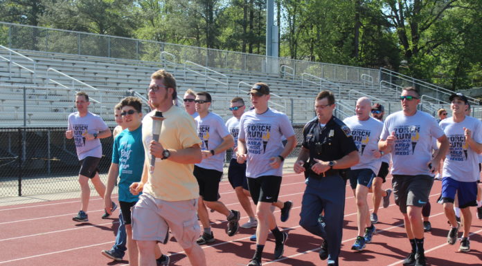 ‘We are the guardians of acceptance and inclusion’: Community Torch Run kicks of this year’s Cullman Area Special Needs Track & Field Day