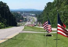 Honoring the fallen: U.S. flags to go up Thursday, Friday in city