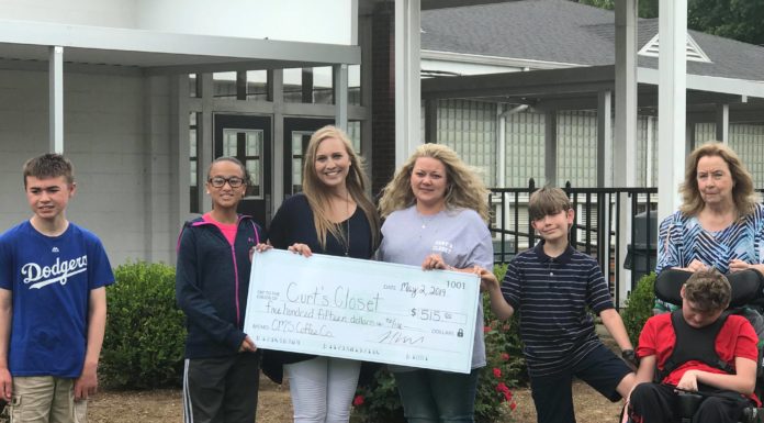 Coffee for Curt: CMS special education class donates $515 to Curt’s Closet