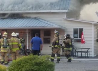Inside of Sunflour Bakery ‘probably a total loss’