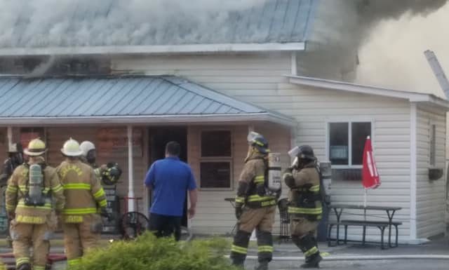 Inside of Sunflour Bakery ‘probably a total loss’