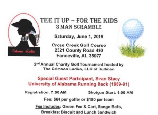 Charity golf tournament featuring Siran Stacy this Saturday