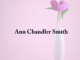 Obituary: Ann Chandler Smith