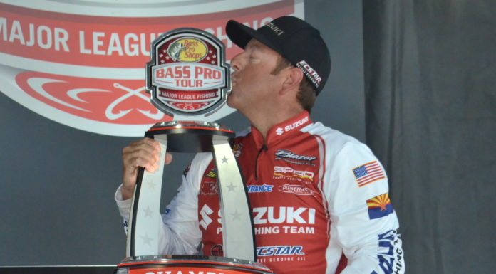Arizona’s Dean Rojas wins MLF Bass Pro Tour Stage 5 event on Smith Lake