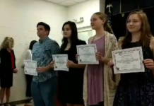 Cullman City School Board honors student achievements