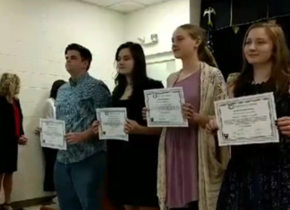 Cullman City School Board honors student achievements