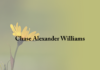 Obituary: Chase Alexander Williams