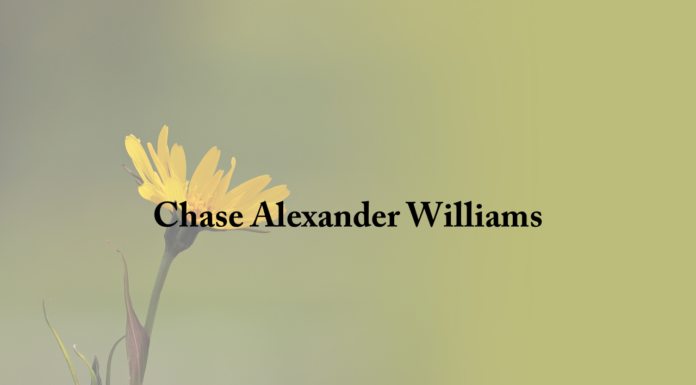 Obituary: Chase Alexander Williams