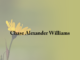 Obituary: Chase Alexander Williams