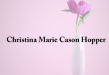 Obituary: Christina Marie Cason Hopper